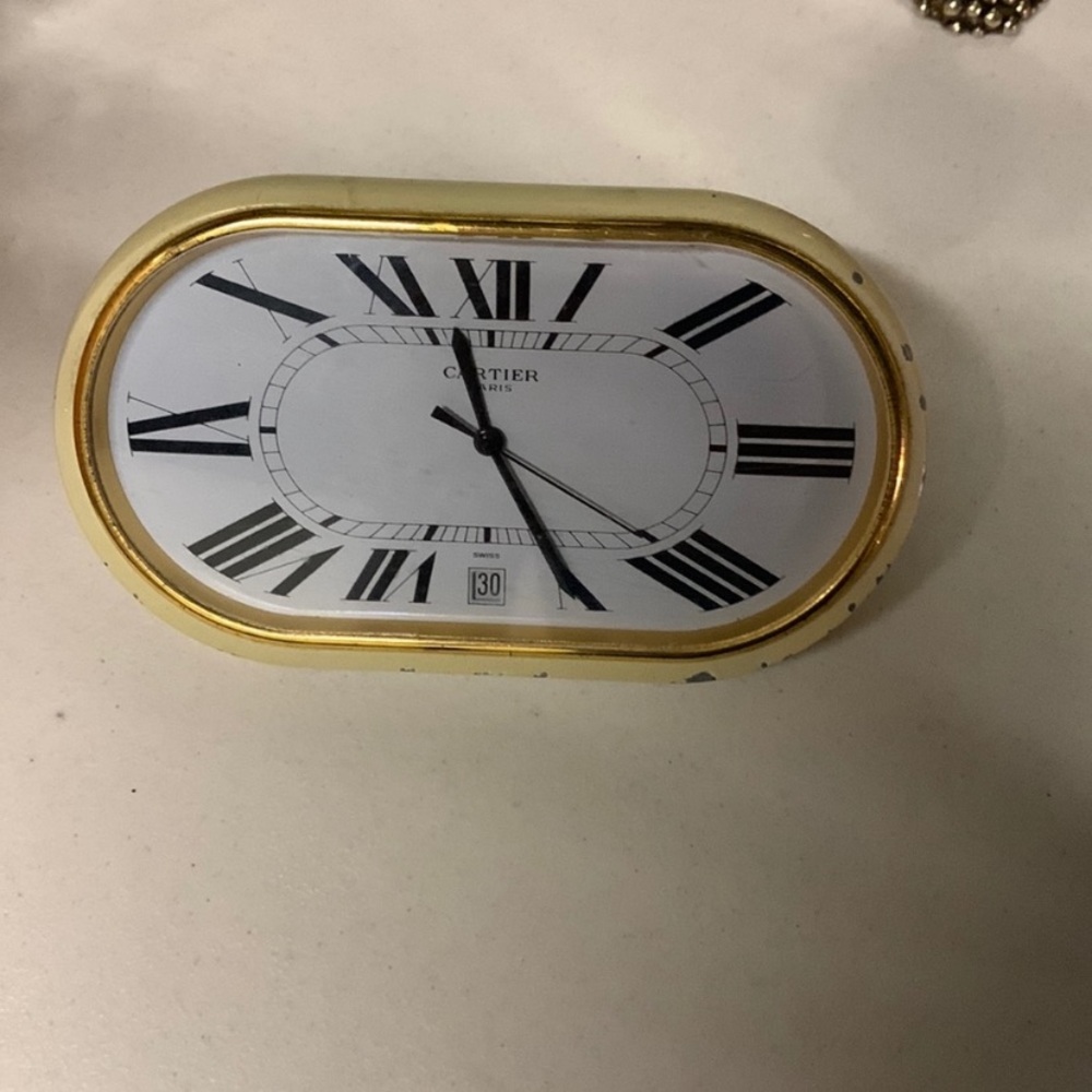 Vintage Cartier Paris Clock